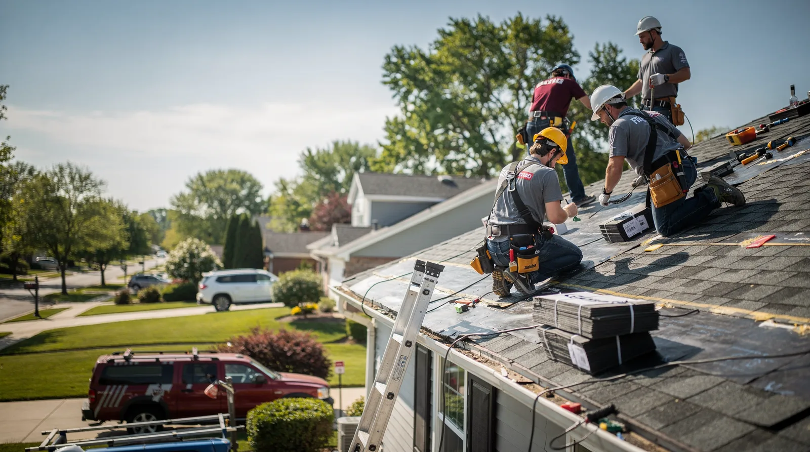 Roof Repair in Thornton, IL around you